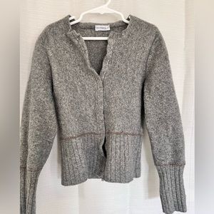 Rivamonte Girls Wool Cardigan Size M/L Soft and warm